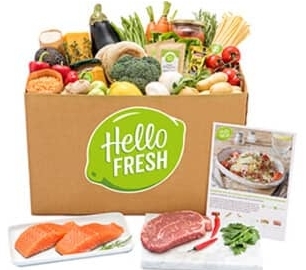 hello fresh korting op 4 boxen