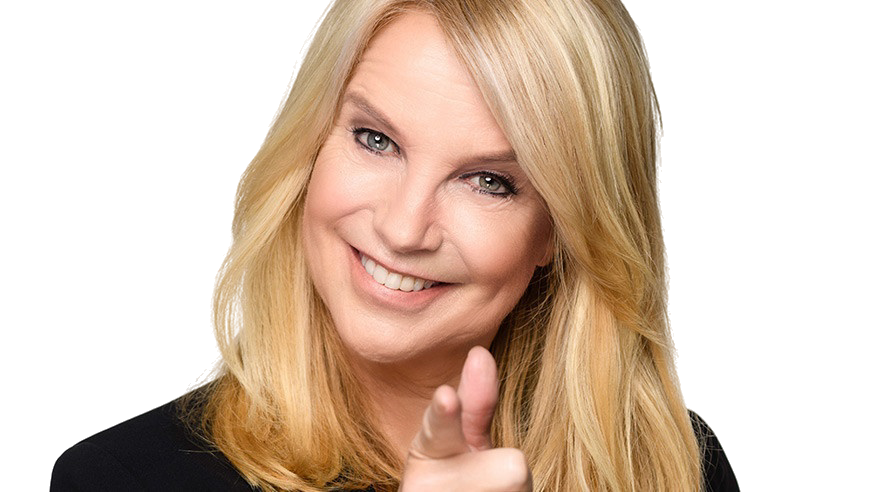 Linda de Mol, presentatrice van Postcode Loterij MiljoenenJacht