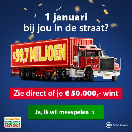 postcodeloterij kanjer 2025 - postcodekanjer