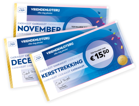 vriendenloterij 3 gratis loten