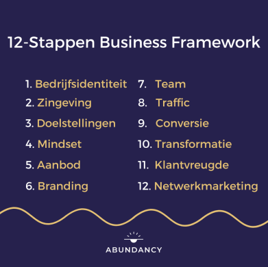 12 stappen business framework