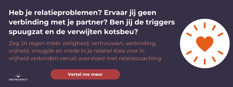 ben jij de triggers spuugzat en de verwijten kotsbeu