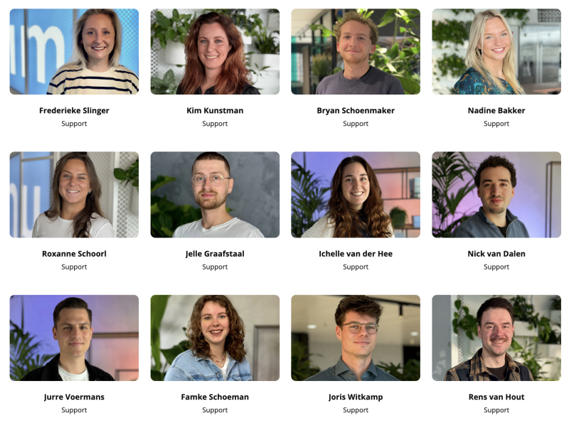 Het support team van Plug & Pay