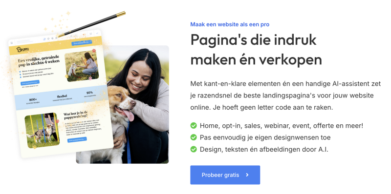 Plug & Pay salesfunnel voorbeeld