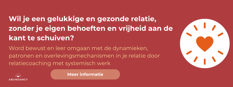 Wil je een gelukkige en gezonde relatie, zonder je eigen behoeften en vrijheid aan de kant te schuiven