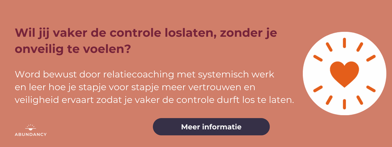 Wil jij vaker de controle loslaten, zonder je onveilig te voelen?