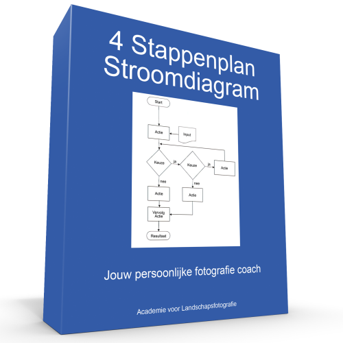 4 stappenplan stroomdiagram
