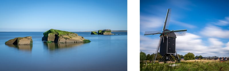 Foto's gemaakt met een lange sluitertijd