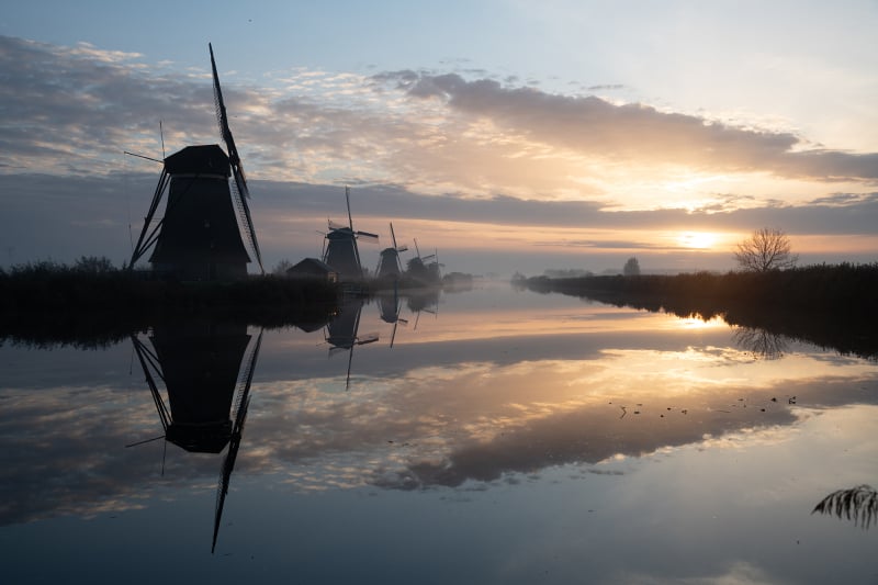 Molens bij Kinderdijk-RAW