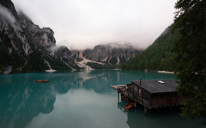 Lago di Braies, Italië