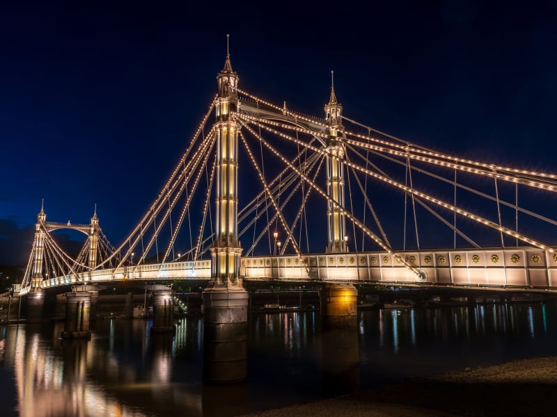 Albert Bridge in London