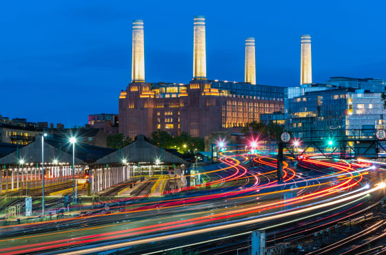 Battersea Power Station in London