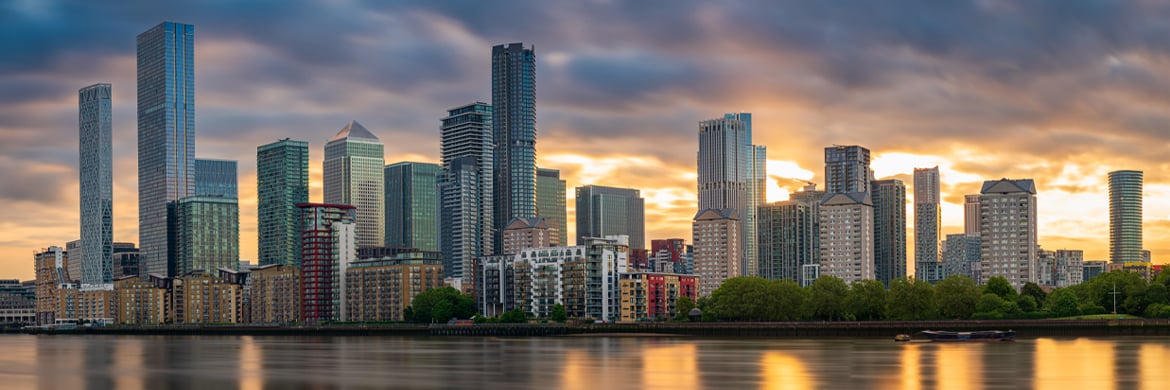 Skyline van Londen