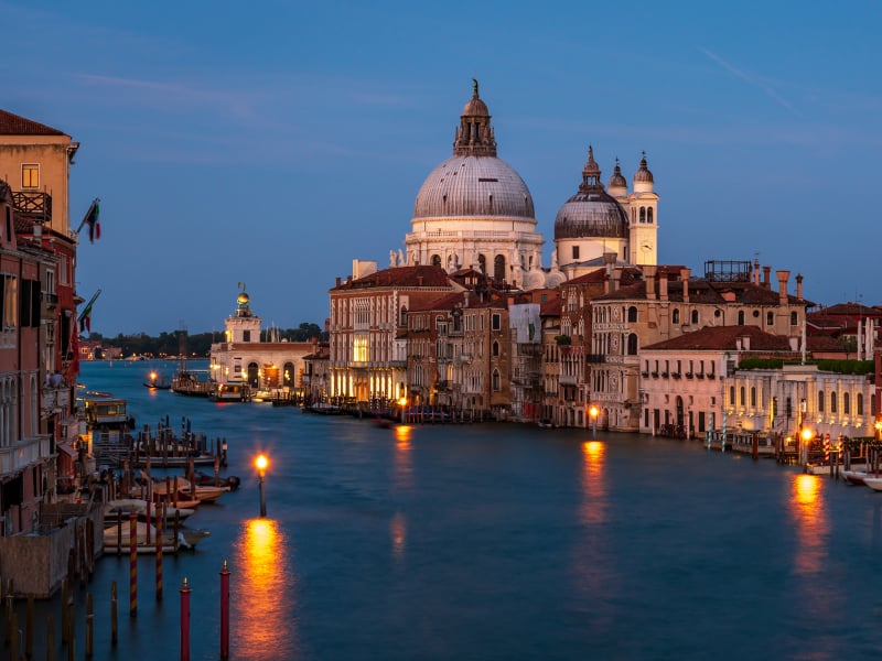 Canal Grande in Venetië, Italië