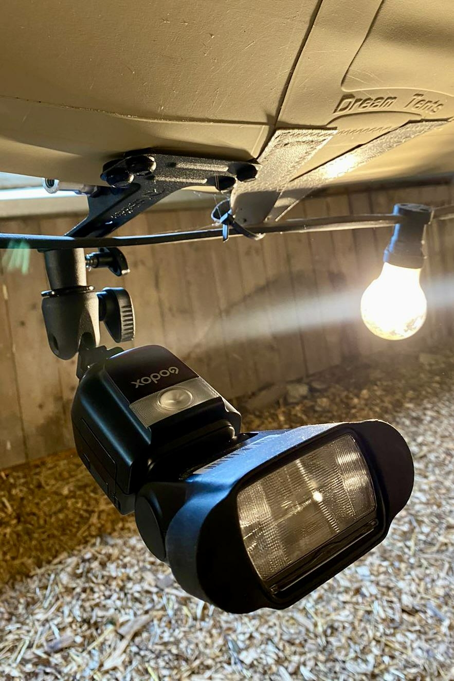 FLEXMI Flitsklem vastgezet op locatie met flitser