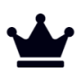 Crown symbol icon