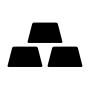 Goldbar symbol icon