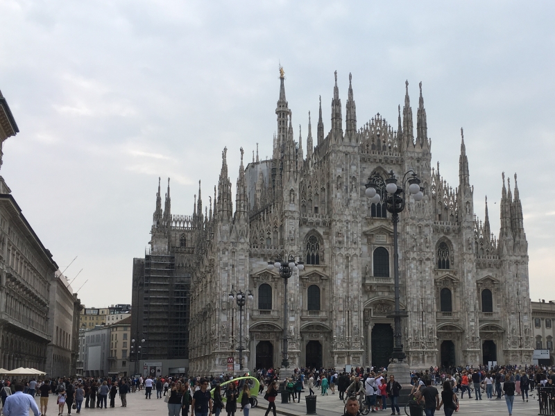 Providing covert personal protection services in Milan, Italy.