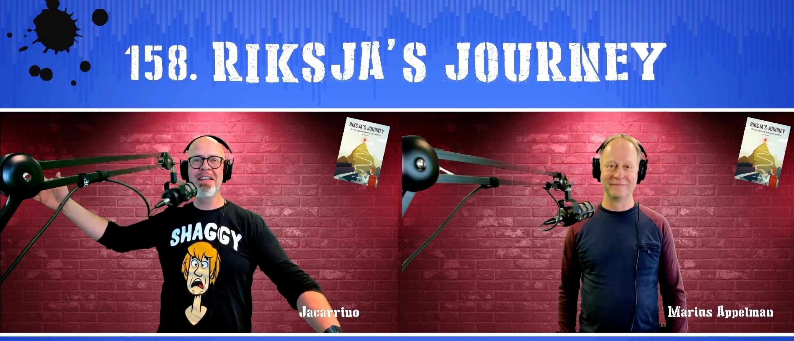 158.  Riksja's Journey - boekbespreking met auteur Marius Appelman