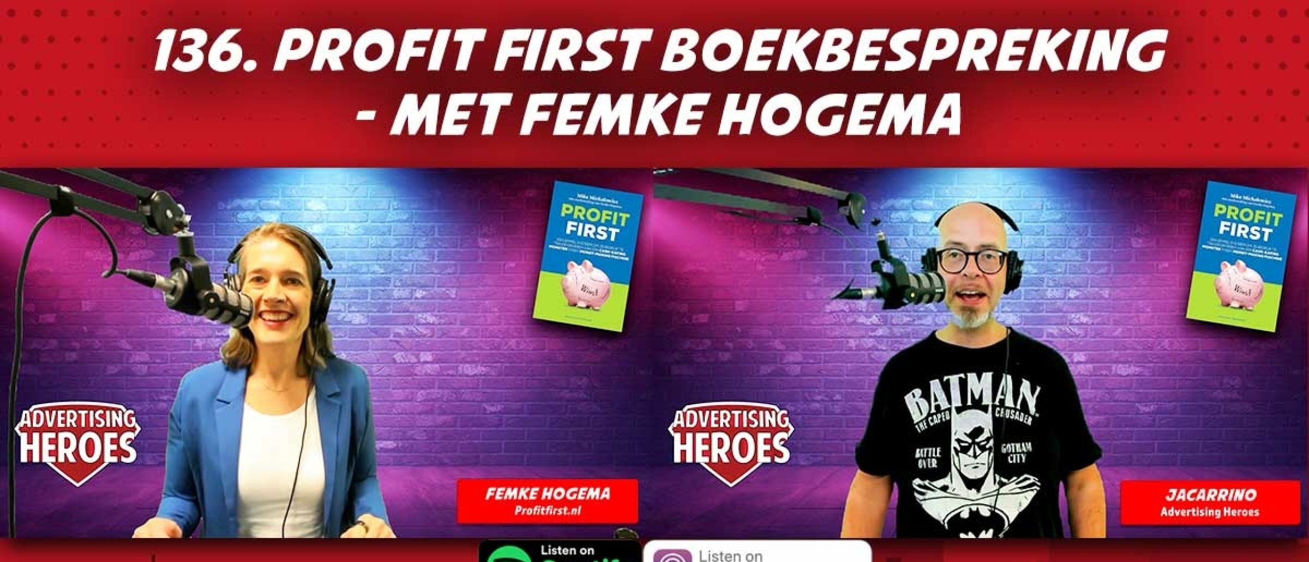 136. Profit First BoekBespreking - met Femke Hogema