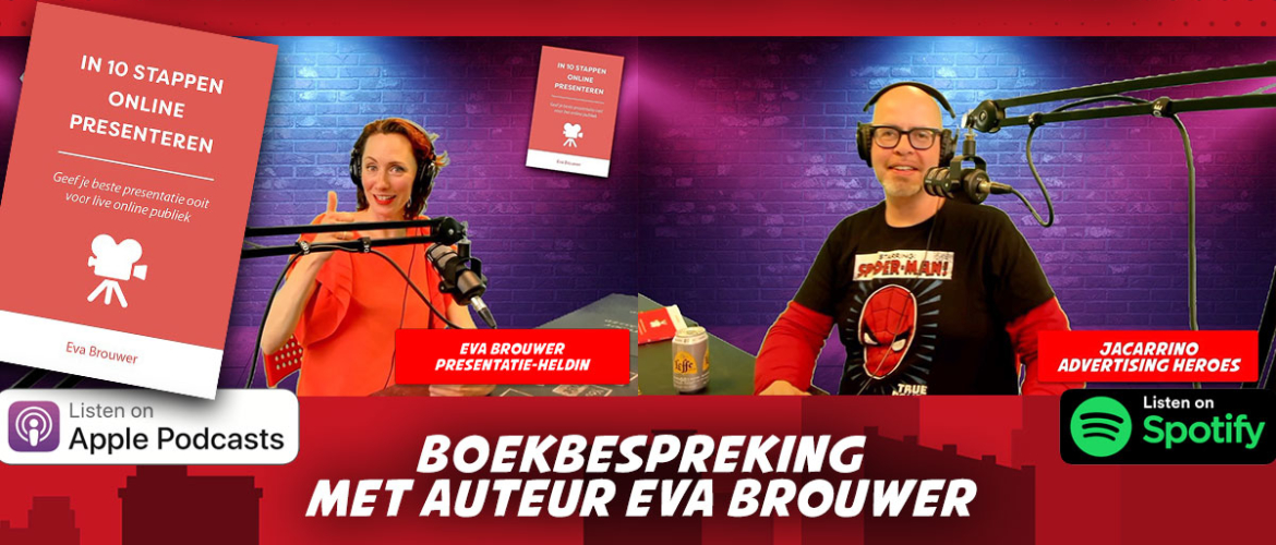 98. In 10 stappen online presenteren – met auteur Eva Brouwer