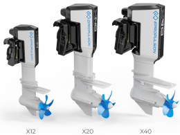 ePropulsion x-series elektrische buitenboordmotor
