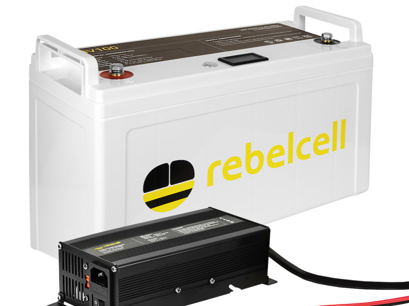 Rebelcell 24V100 lithium accu
