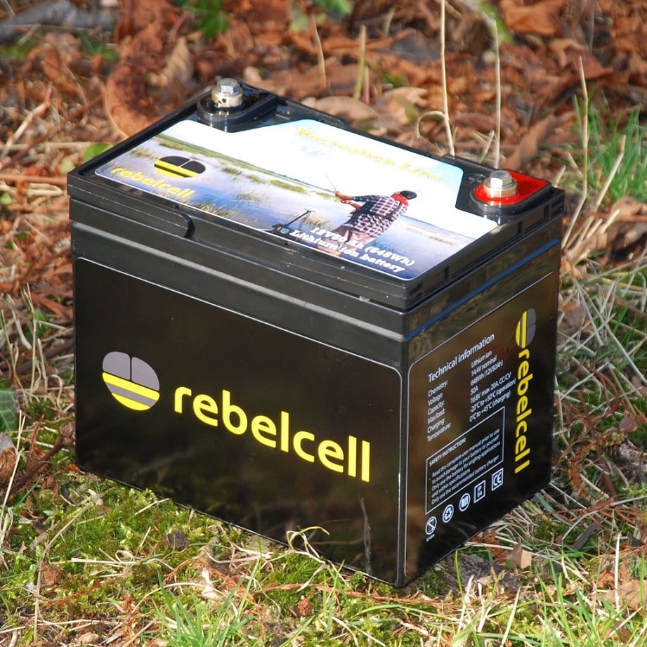 Rebelcell komt met nieuwe lithium accu voor de hengelsport