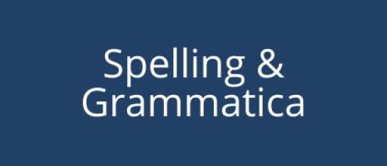 Grammatica en spelling opfrissen