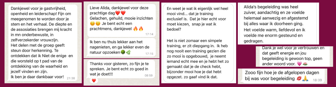 Alida Lucia - Testimonials