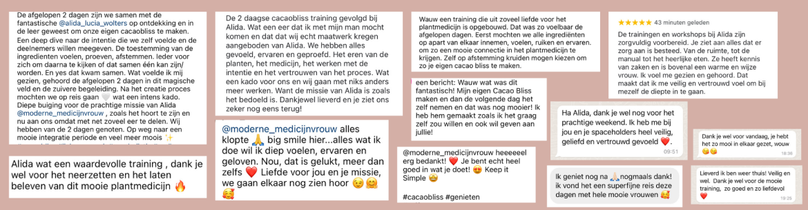 Kakaw Bliss testimonials