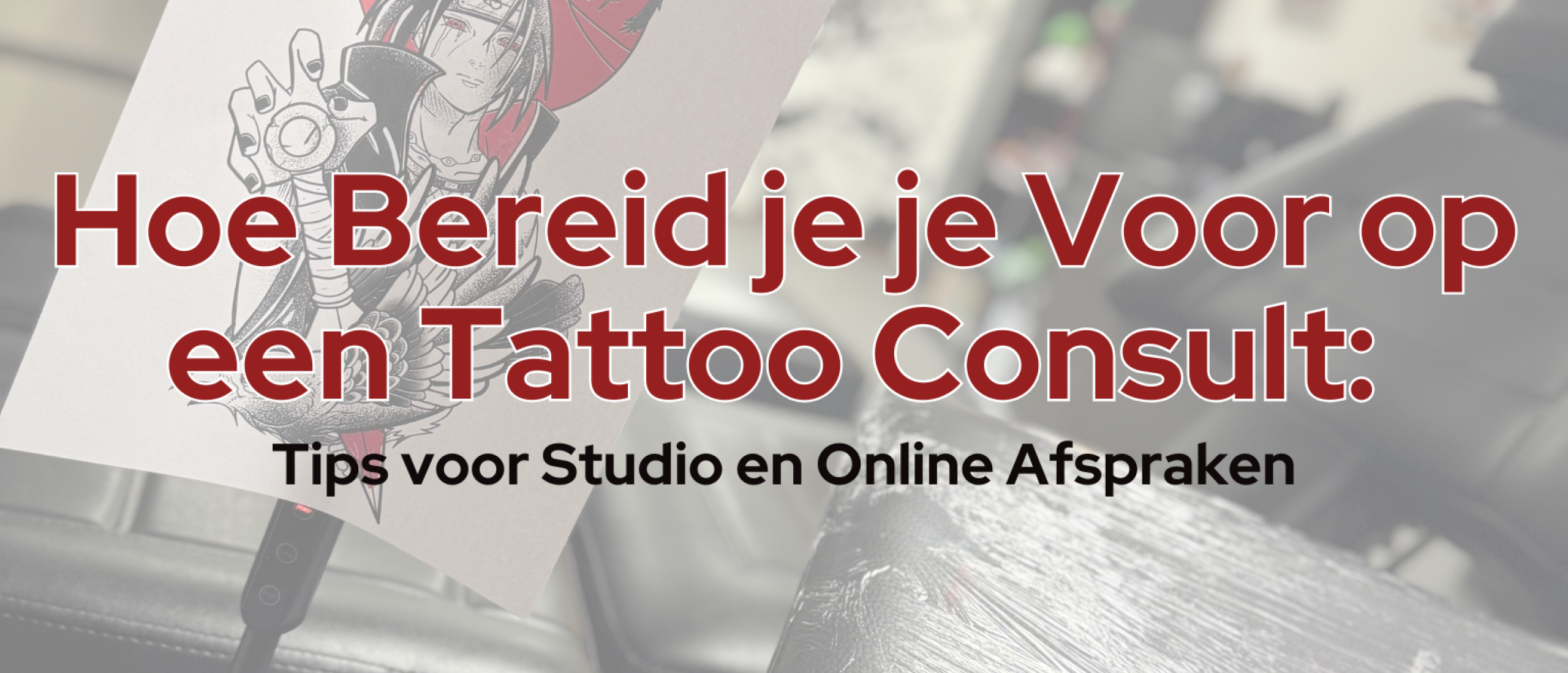 Hoe bereid je je het beste voor op een tattoo consult?