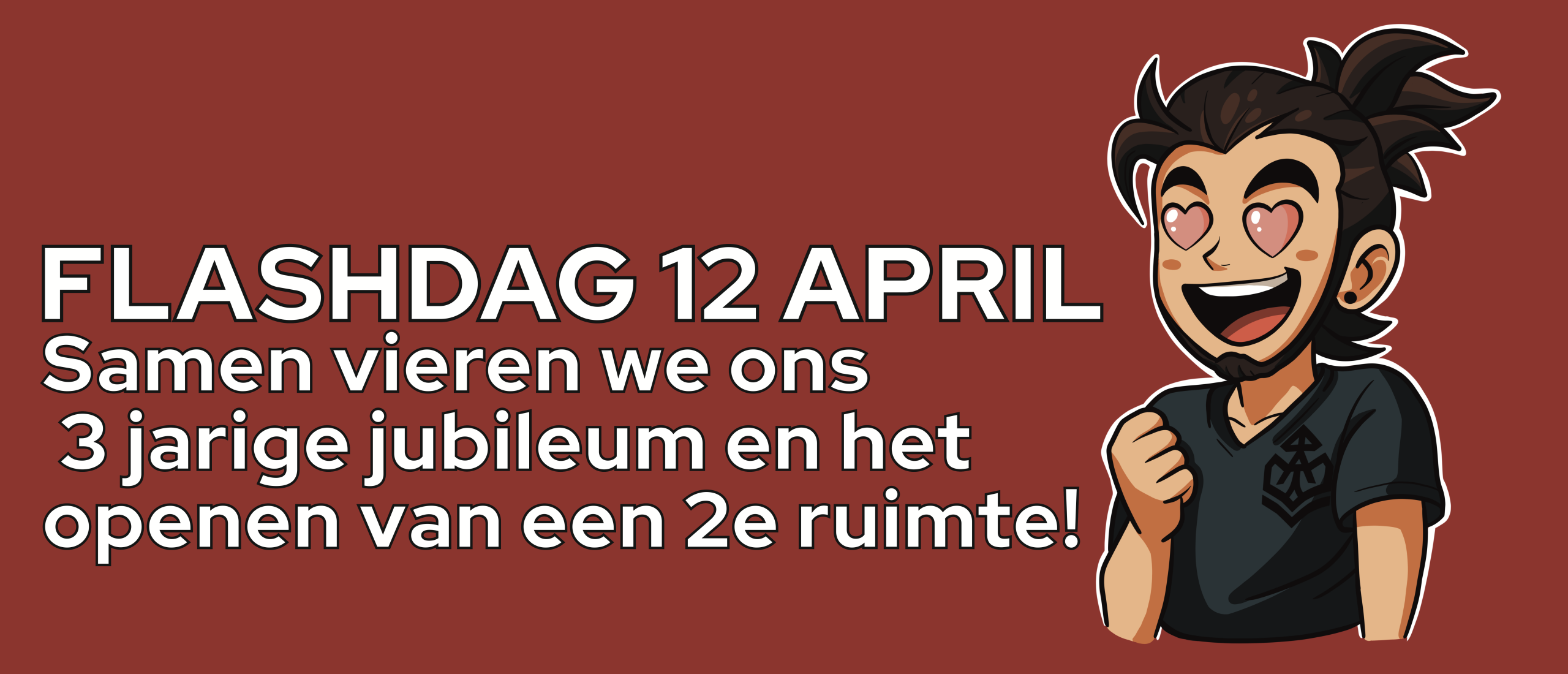 Vier 3 jaar Alphatypical tijdens onze flashdag op 12 april in Harderwijk! Boek jouw tattoo bij Berry of Suzanne, kies uit unieke anime & Pokémon flash designs en ontdek onze nieuwe studio.