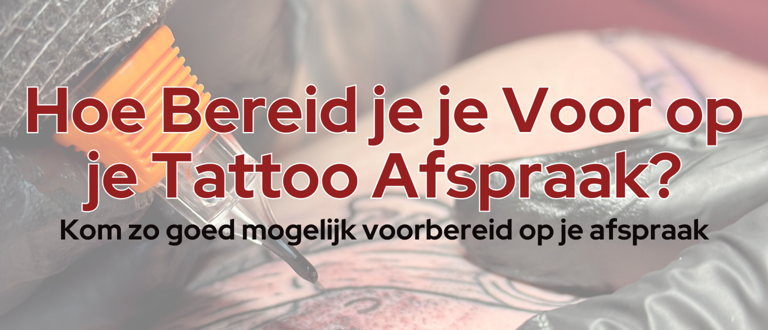 Hoe Bereid je je Voor op je Tattoo Afspraak bij AlphaTypical - Tattoo Studio