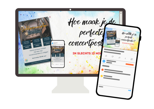 Concert-poster-maken-concert-organiseren