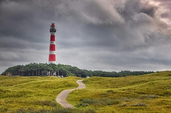 fietspad-ameland-vuurtoren