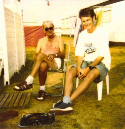 opa-en-ik op ameland camping duinoord