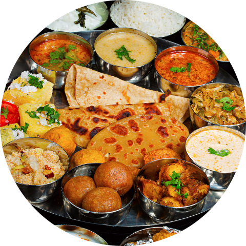 Indian dishes of the Indian cooking classes of Amsterdam Cooking Workshops