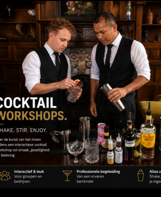 Cocktail overzicht van Amsterdam Cocktail Workshops