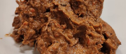 Rendang daging recept (Indonesische rundvlees kokosstoof)