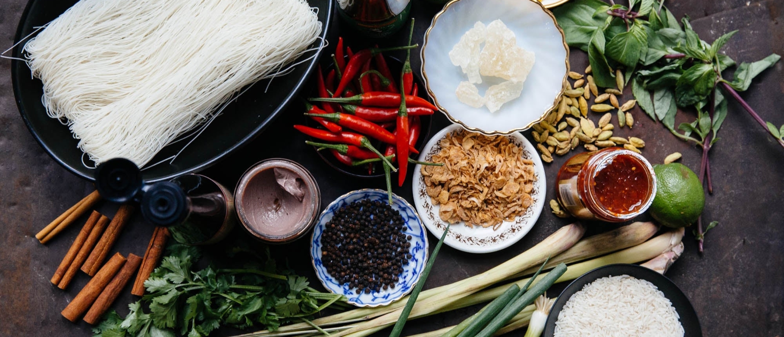 Vietnamese ingrediënten uit mijn Vietnamese kookworkshops en kookcursussen