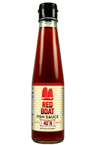 Vietnamese vissaus red boat