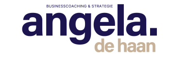 "Angela de Haan – Business Coaching & Strategie. Ik help ondernemers hun bedrijf online te laten groeien met slimme strategie, focus en persoonlijke begeleiding." logo new 100x102 1 2 1 1 1
