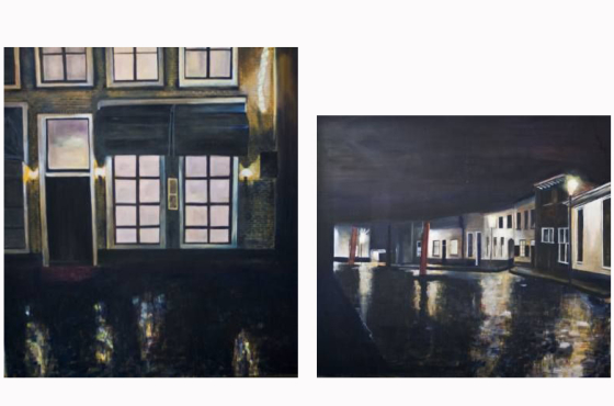 olieverf schilderij Angela Peters