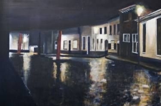 OLIEVERF schilderij Angela Peters