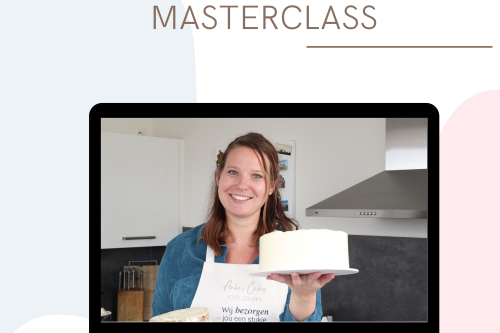 Masterclass video taart maken