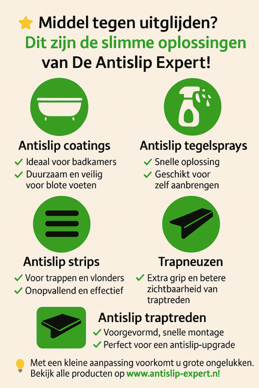 middel tegen uitglijden - De Antislip Expert