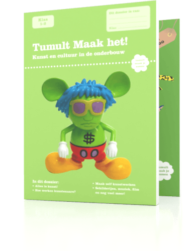 Een afbeelding met Tumult Maakt het!