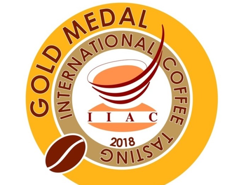 Golden metal international coffee tasting