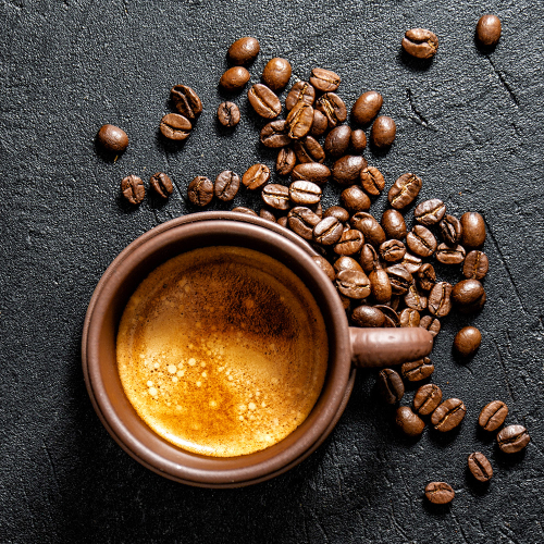 Espresso koffie met Alunni